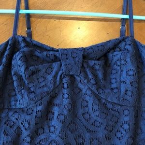 NWOT Lilly Pulitzer Lacey Navy Dress